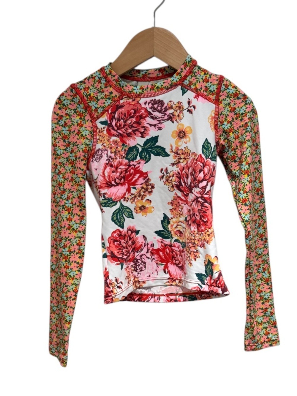 MAAJI 2-piece floral rashguard swimsuit - size 2